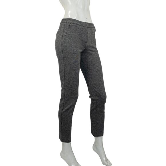 KOBI HALPERIN Women's Alexandra Slim Ankle Pants Jersey Grey size 4 - Picture 4 of 11